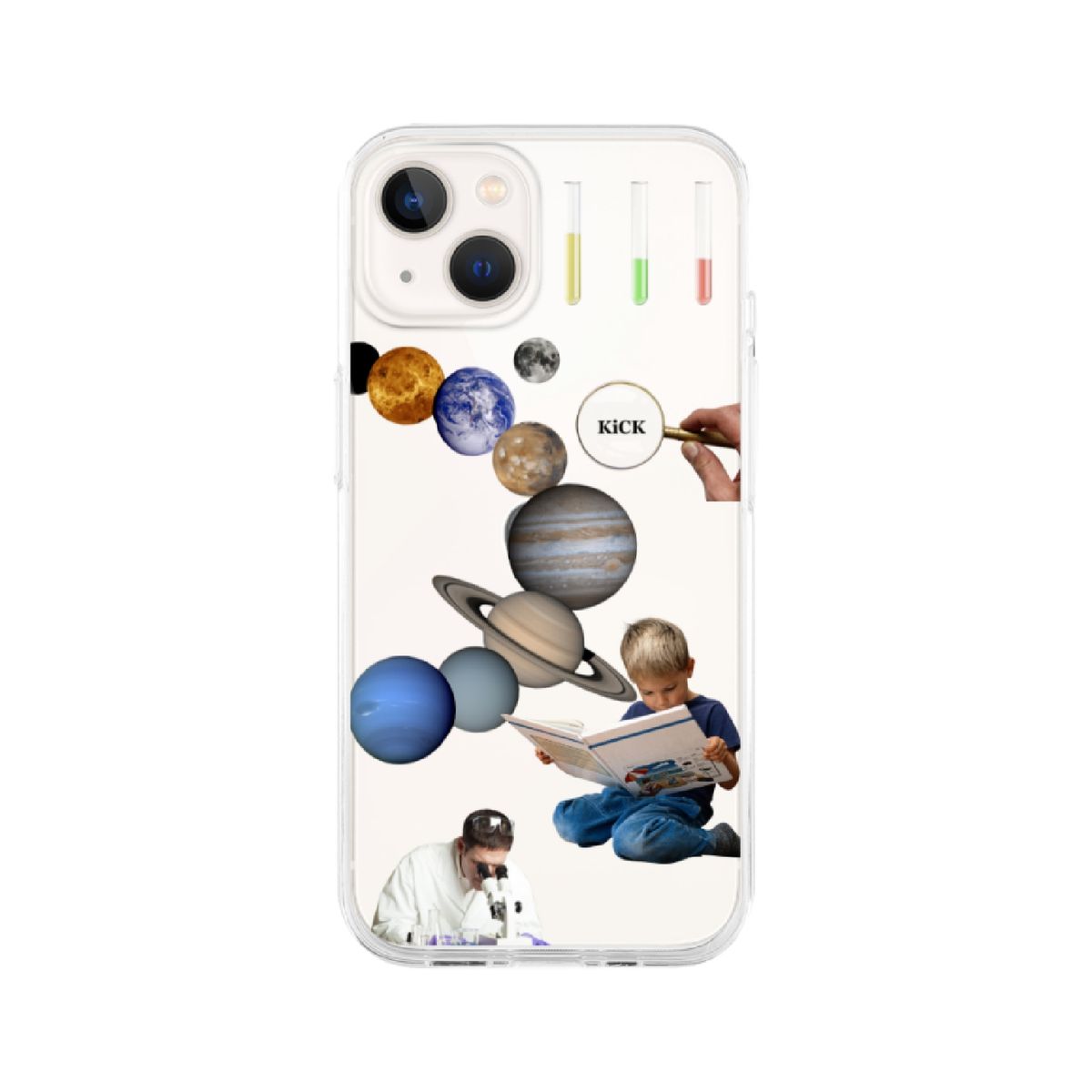 킥(KICK) Curiosity Jelly case