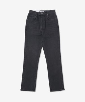 라일리 스트레이트 데님 팬츠 - 블랙 / A0561286PNRMC