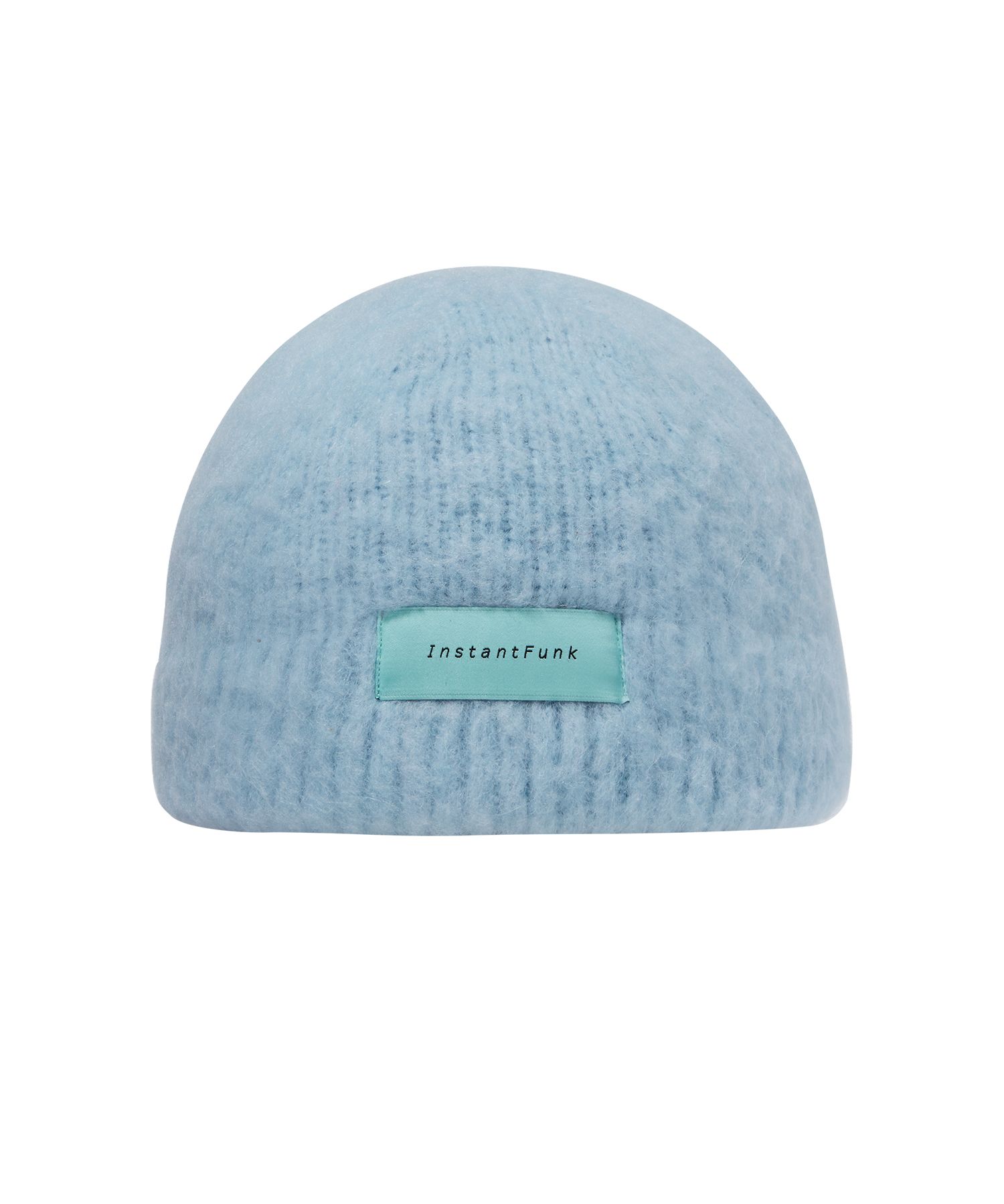 MUSINSA | INSTANTFUNK Mohair Knit Beanie - Blue