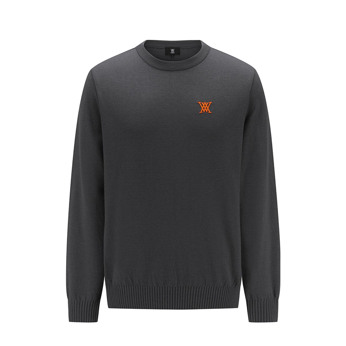 어뉴골프(ANEW GOLF) 남성 SIDE ZIPPER POINT 스웨터 AGCFMKN05_GR