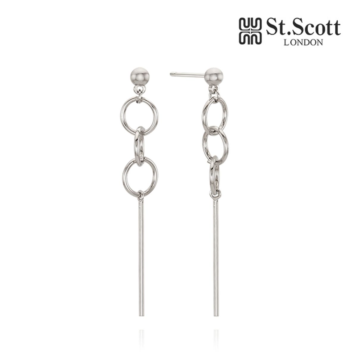 세인트스코트런던(ST.SCOTT LONDON) STJ-ES1494WG 아발란체 스틱이어링