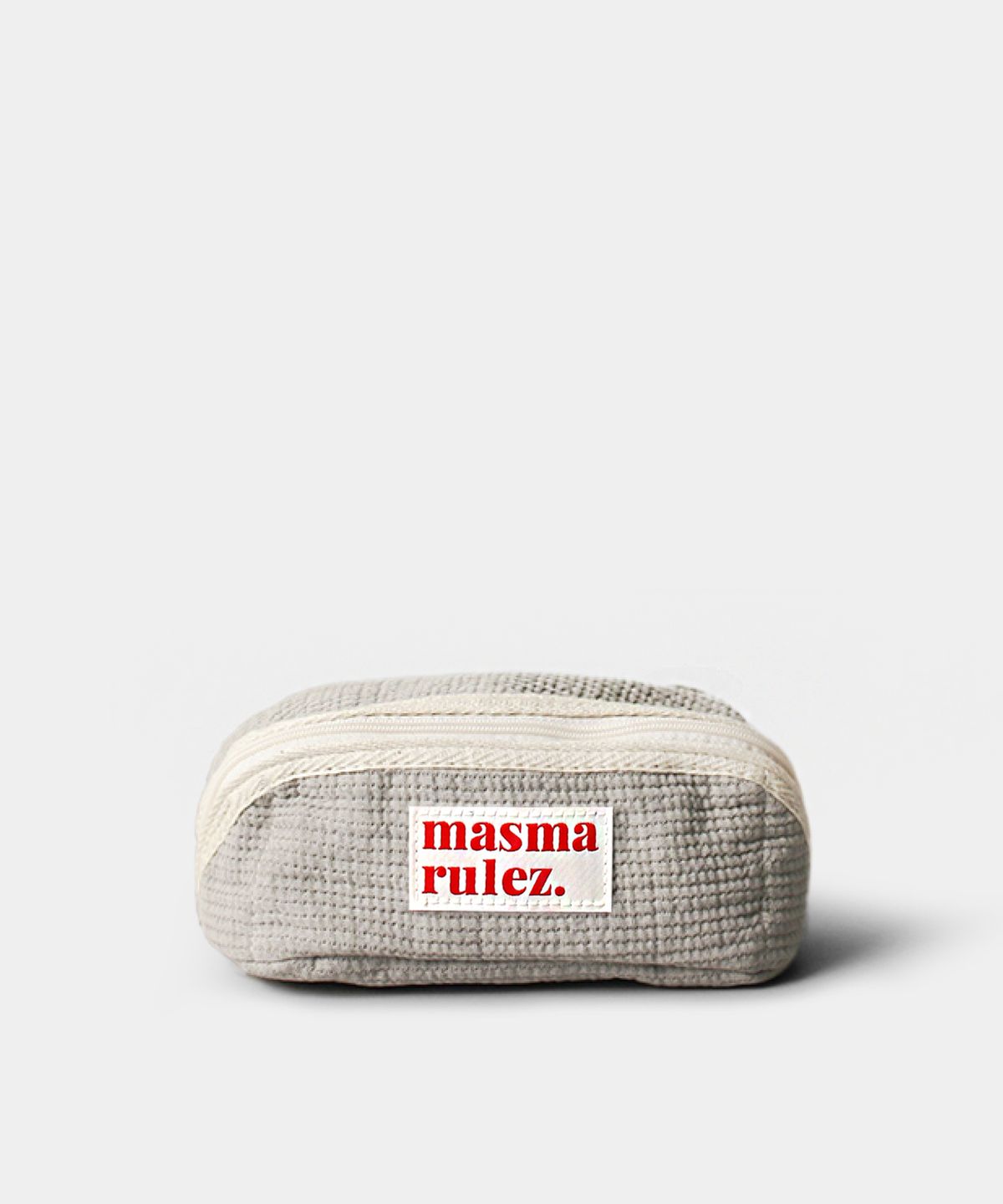 마스마룰즈(MASMARULEZ) 180도 Hapoom cosmetic pouch _ Gray
