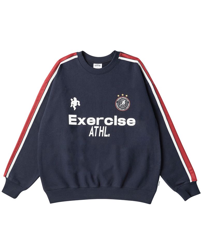 E.X.R LOGO UNIFORM SWEATSHIRT_NAVY