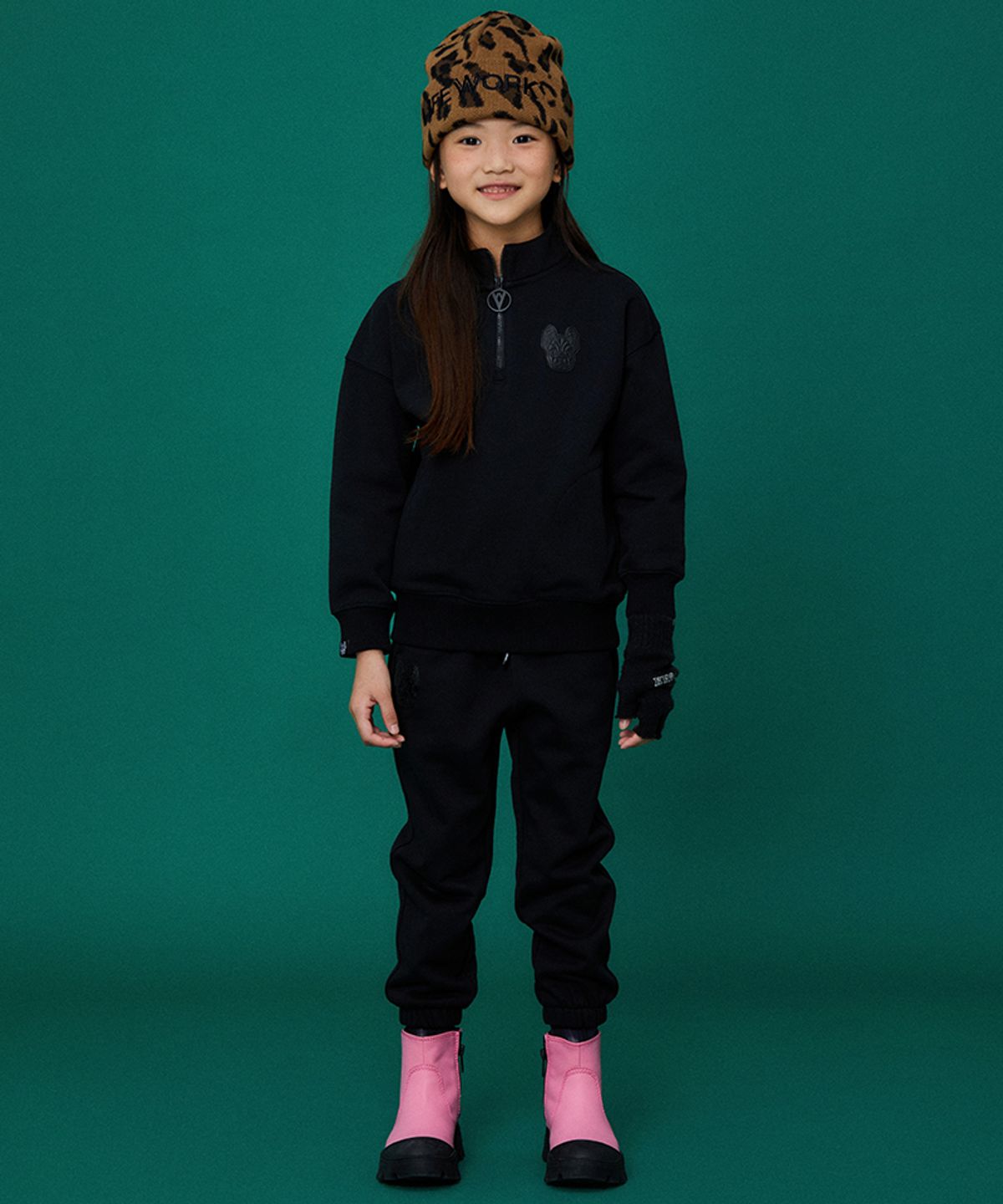 라이프워크 키즈(LIFEWORK KIDS) 키즈) 에센셜 와펜 조거팬츠
