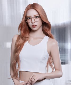 [유나(ITZY) 착용] EGG_풀티타늄 모던 하금 라운드