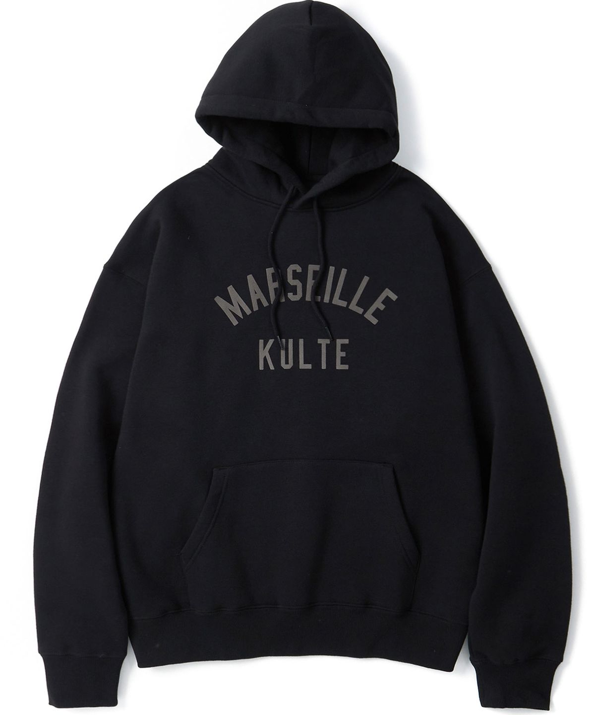 쿨트(KULTE) 043 마르세유 컬리 후디 블랙