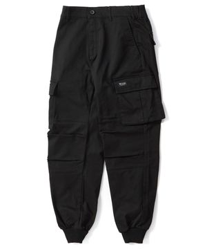 713 릴랙스드 카고 조거 팬츠 블랙