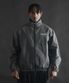 루즈핏  나일론  바람막이 윈드브레이커 집업 [차콜]