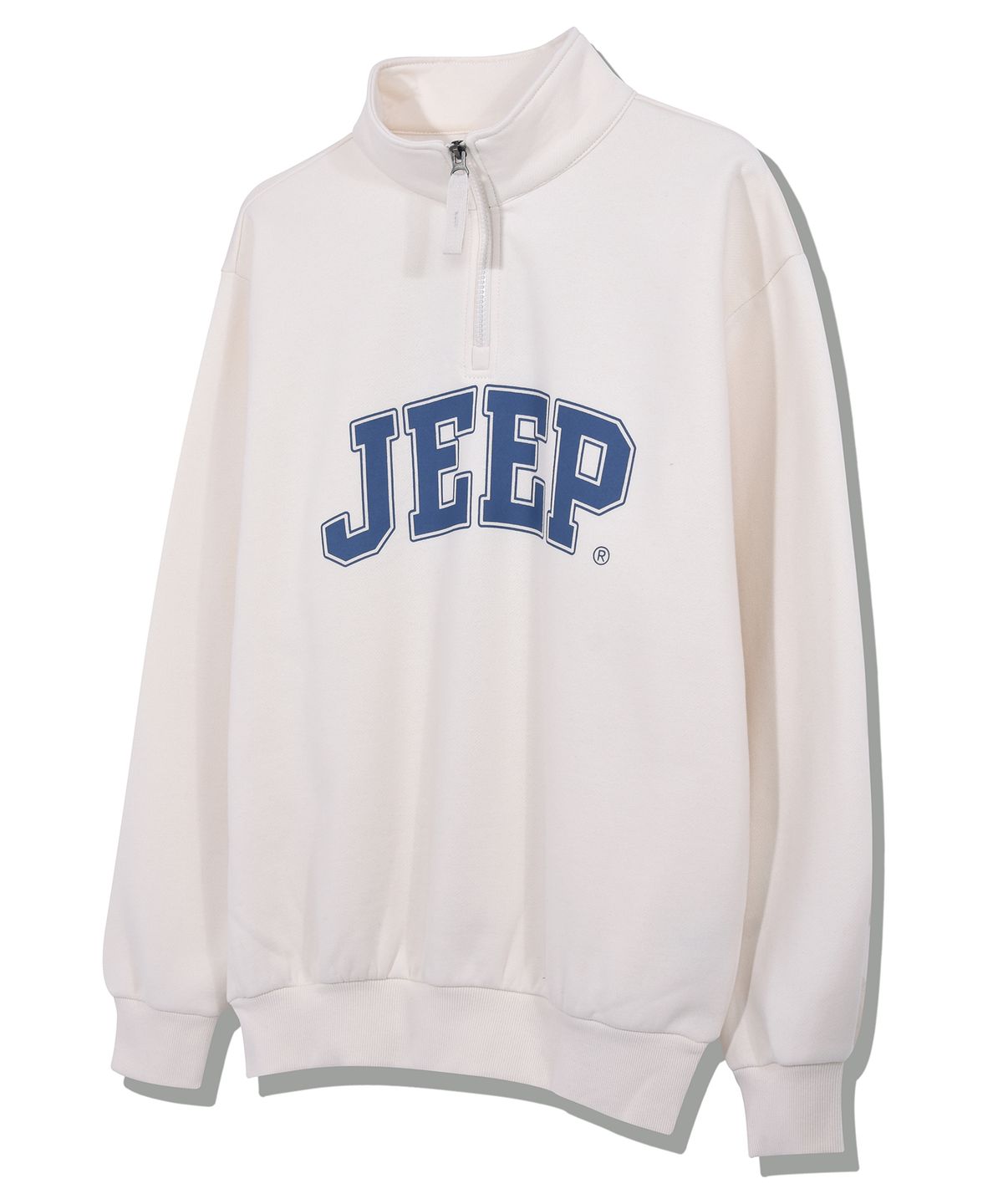 지프(JEEP) [기모]Half Zip-Up Big Logo Sweat (JO5TSU731IV)