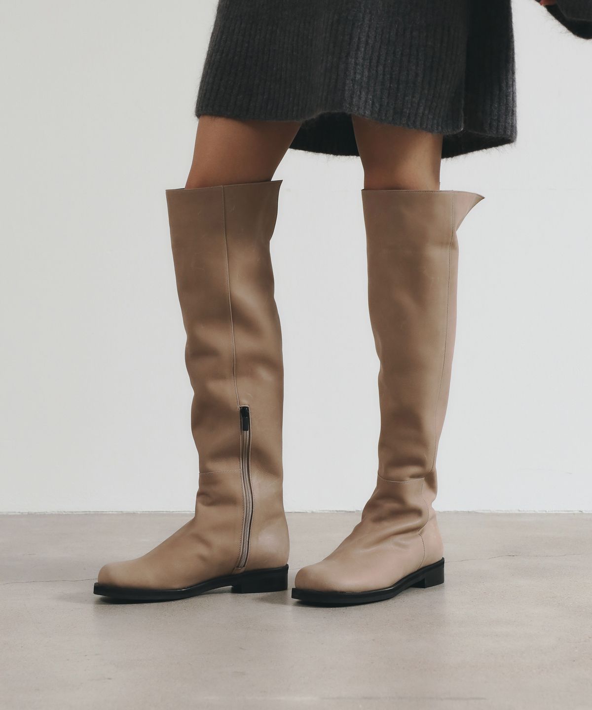 트윗비피(TWVP) FEI KNEE-HIGH BOOTS 22F03BE 페이 니하이 부츠