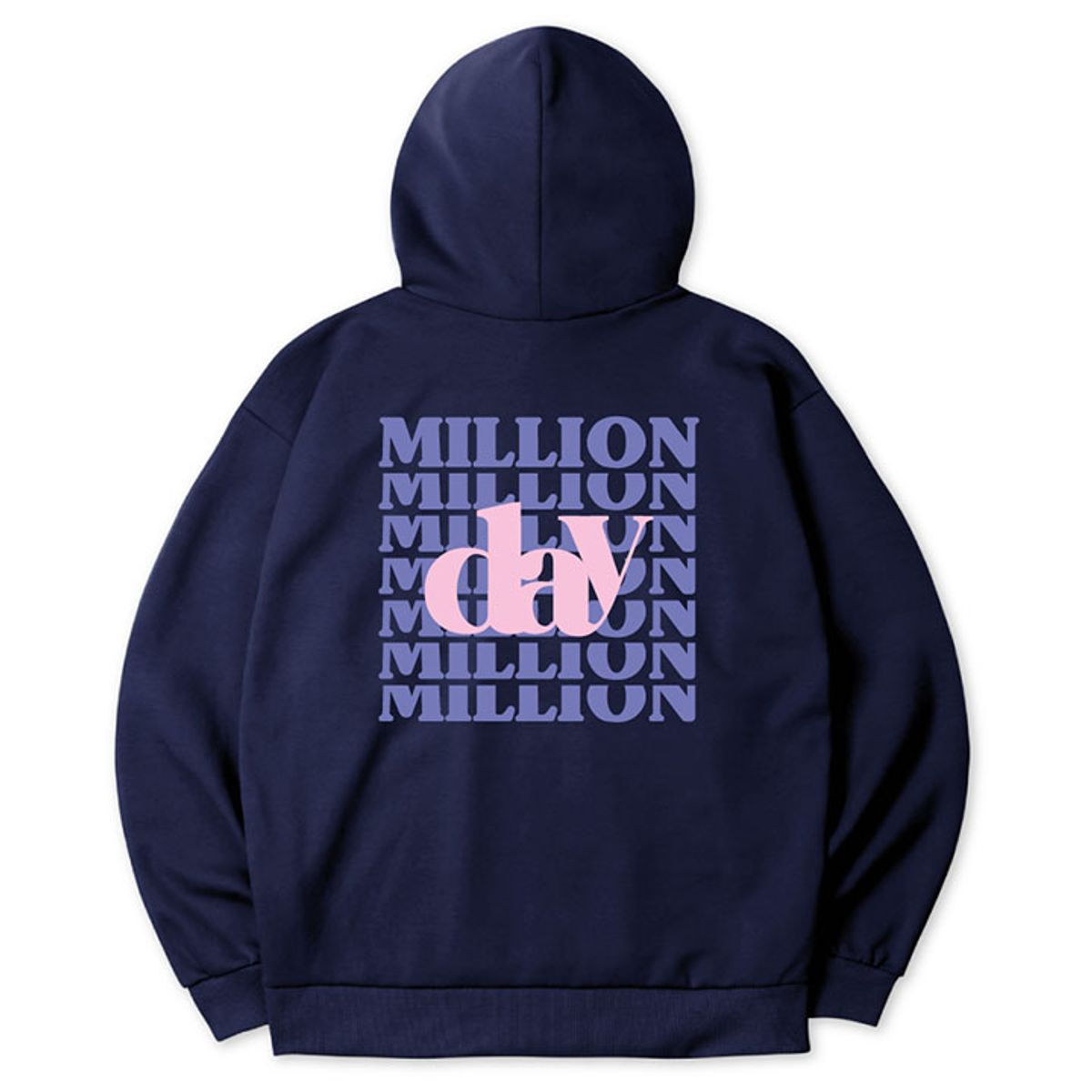 밀리언데이(MILLION DAY) MILLION GRID HOODIE