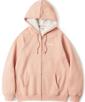 822 여성 보아퍼 이지 집업 핑크