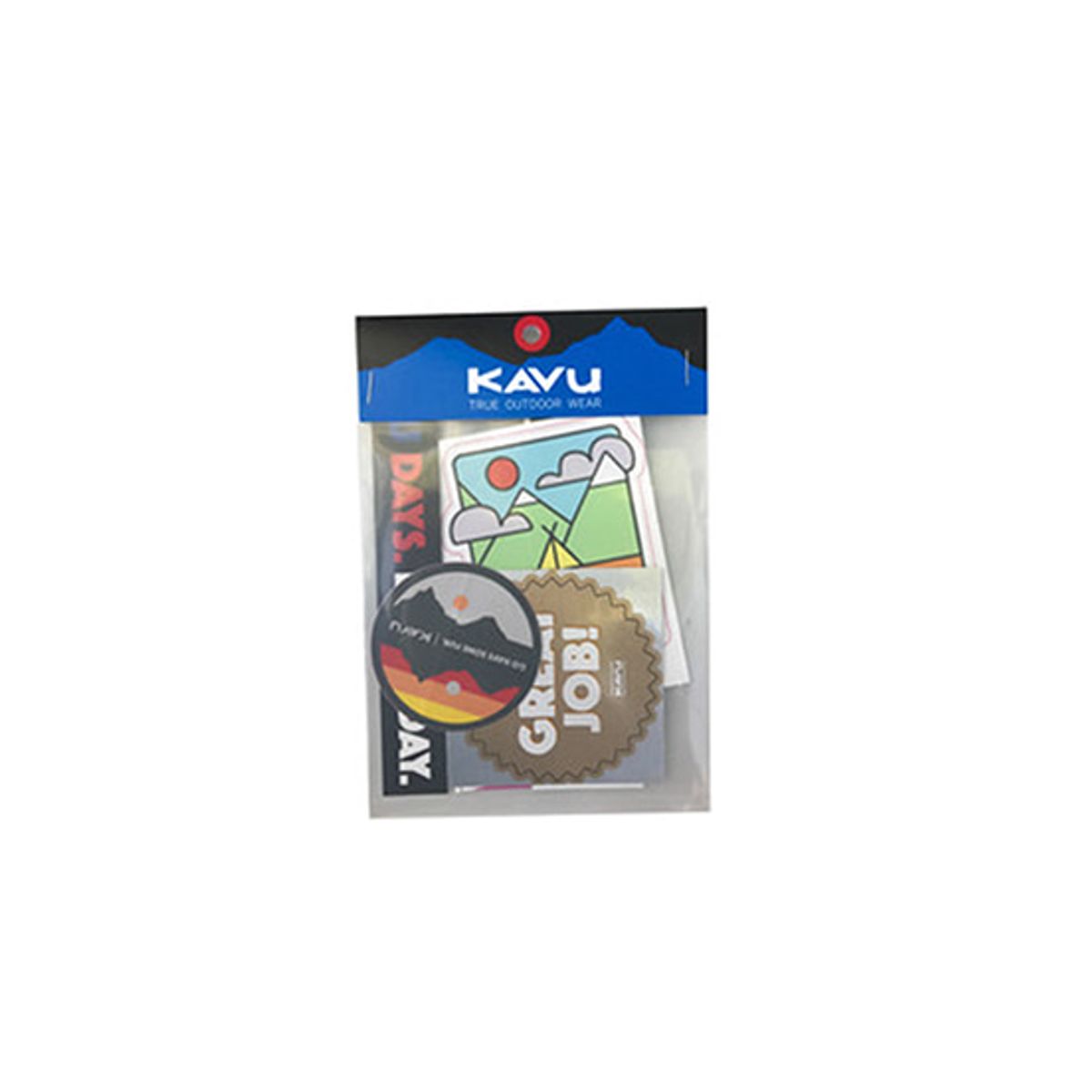 카부(KAVU) 스티커 고 해브 섬 펀