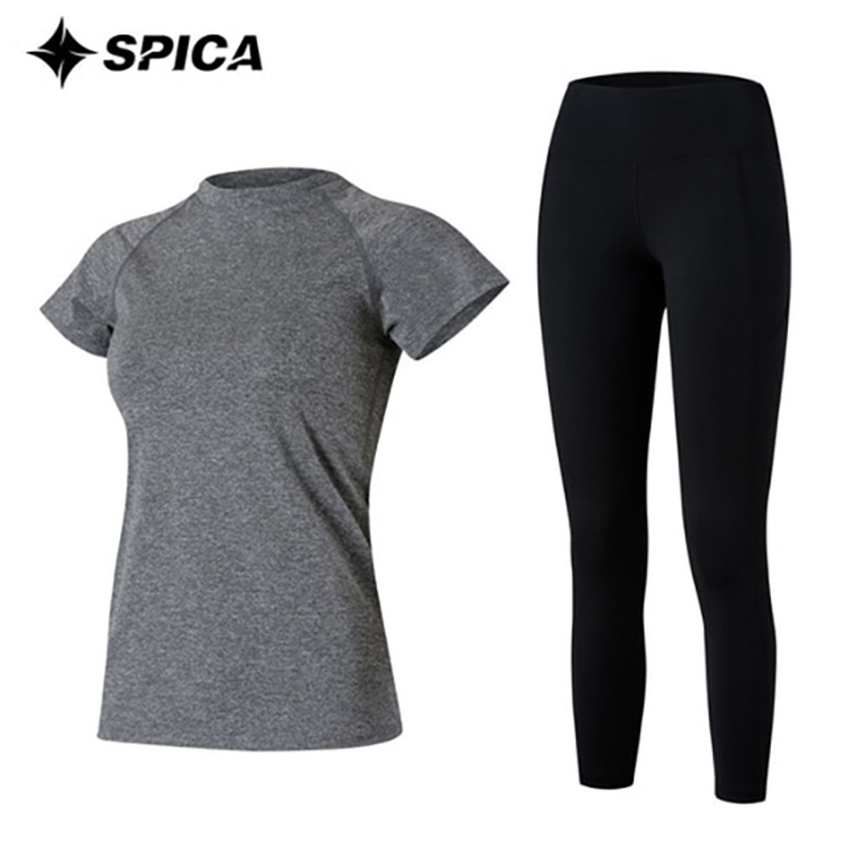 스피카(SPICA) 요가복세트 티셔츠 레깅스 SPA501503