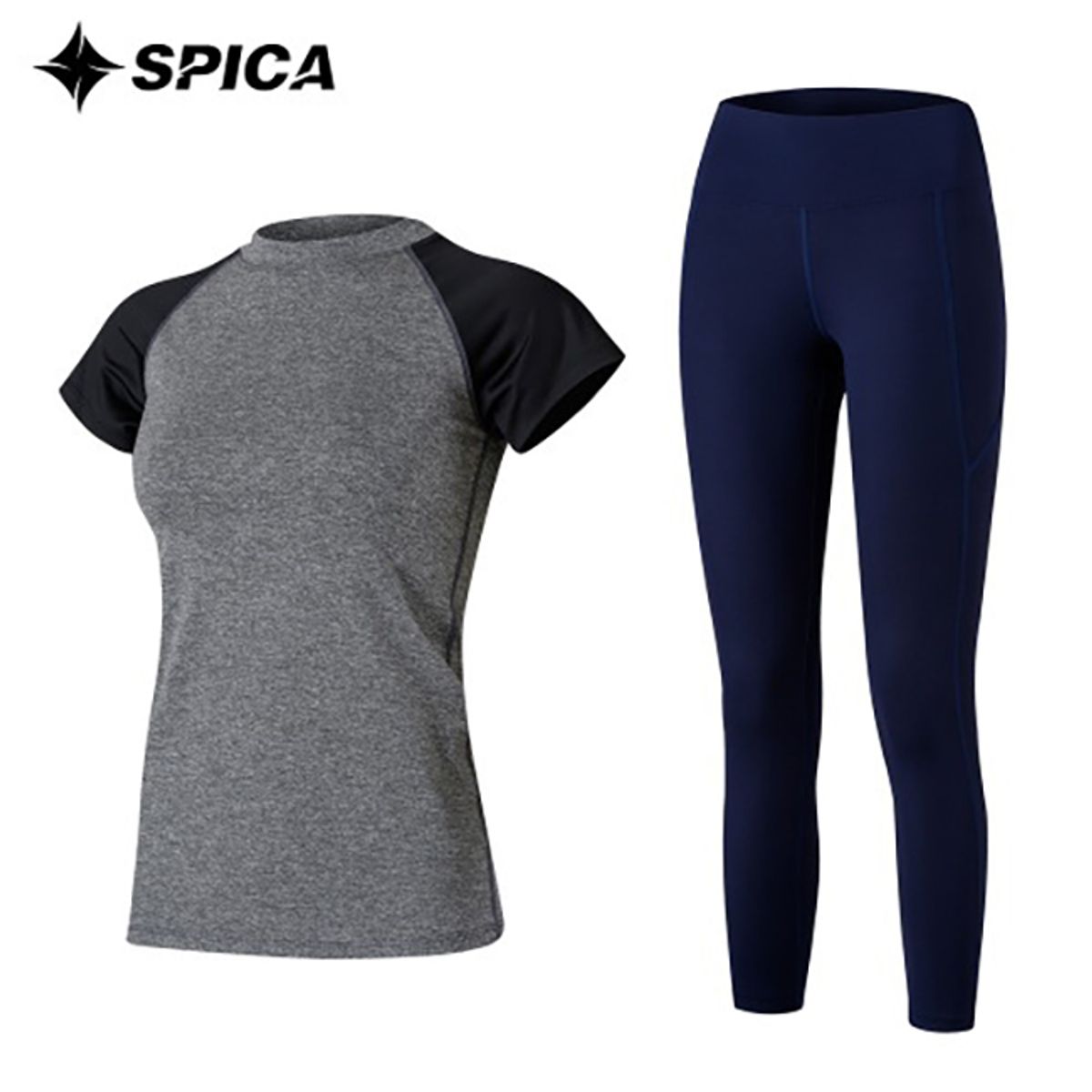 스피카(SPICA) 요가복세트 티셔츠 레깅스 SPA502504