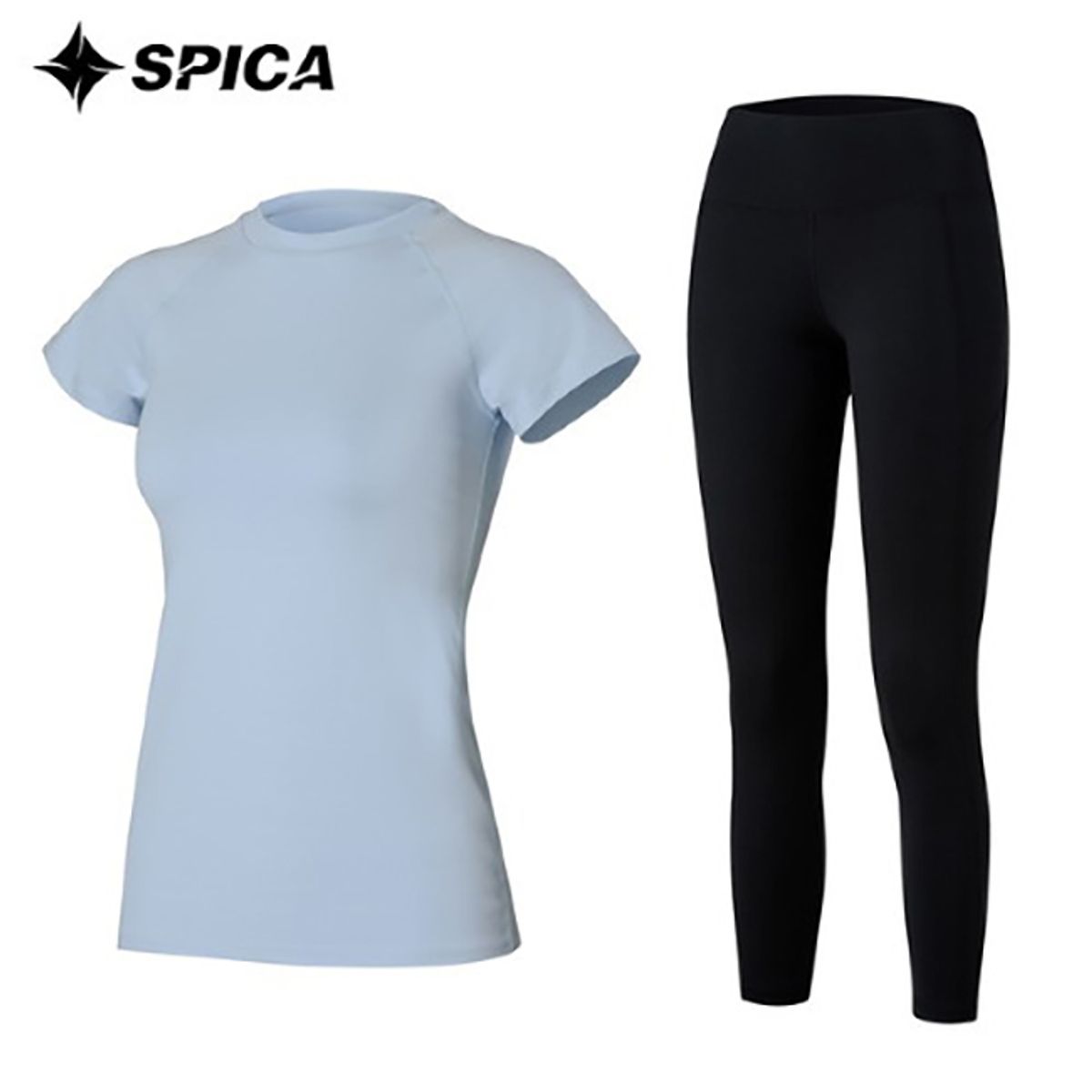 스피카(SPICA) 요가복세트 티셔츠 레깅스 SPA526503