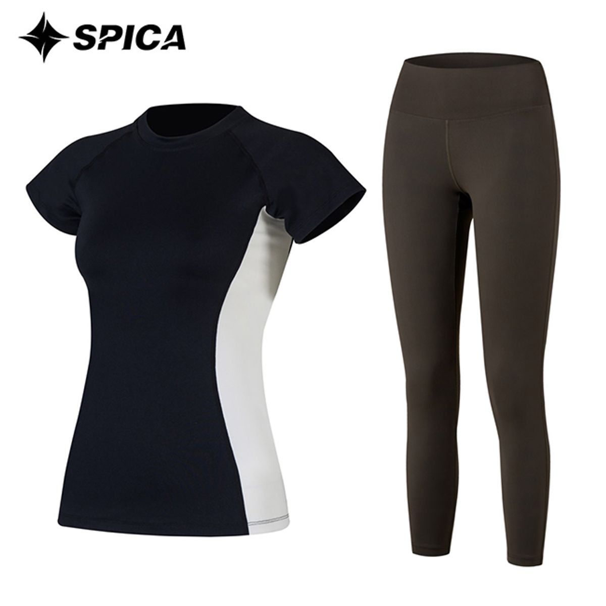 스피카(SPICA) 요가복세트 티셔츠 요가레깅스 SPA527810