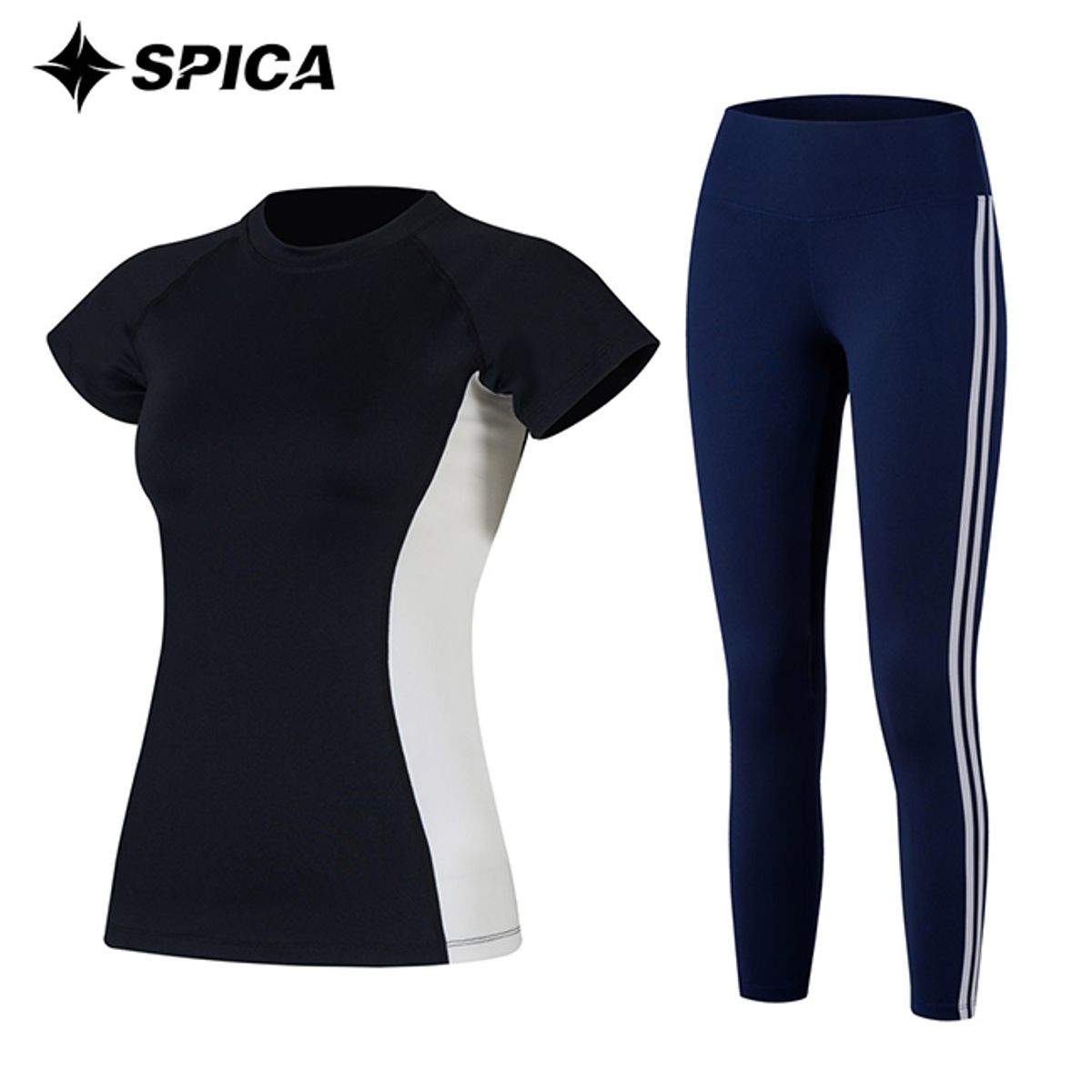 스피카(SPICA) 요가복세트 티셔츠 요가레깅스 SPA527505