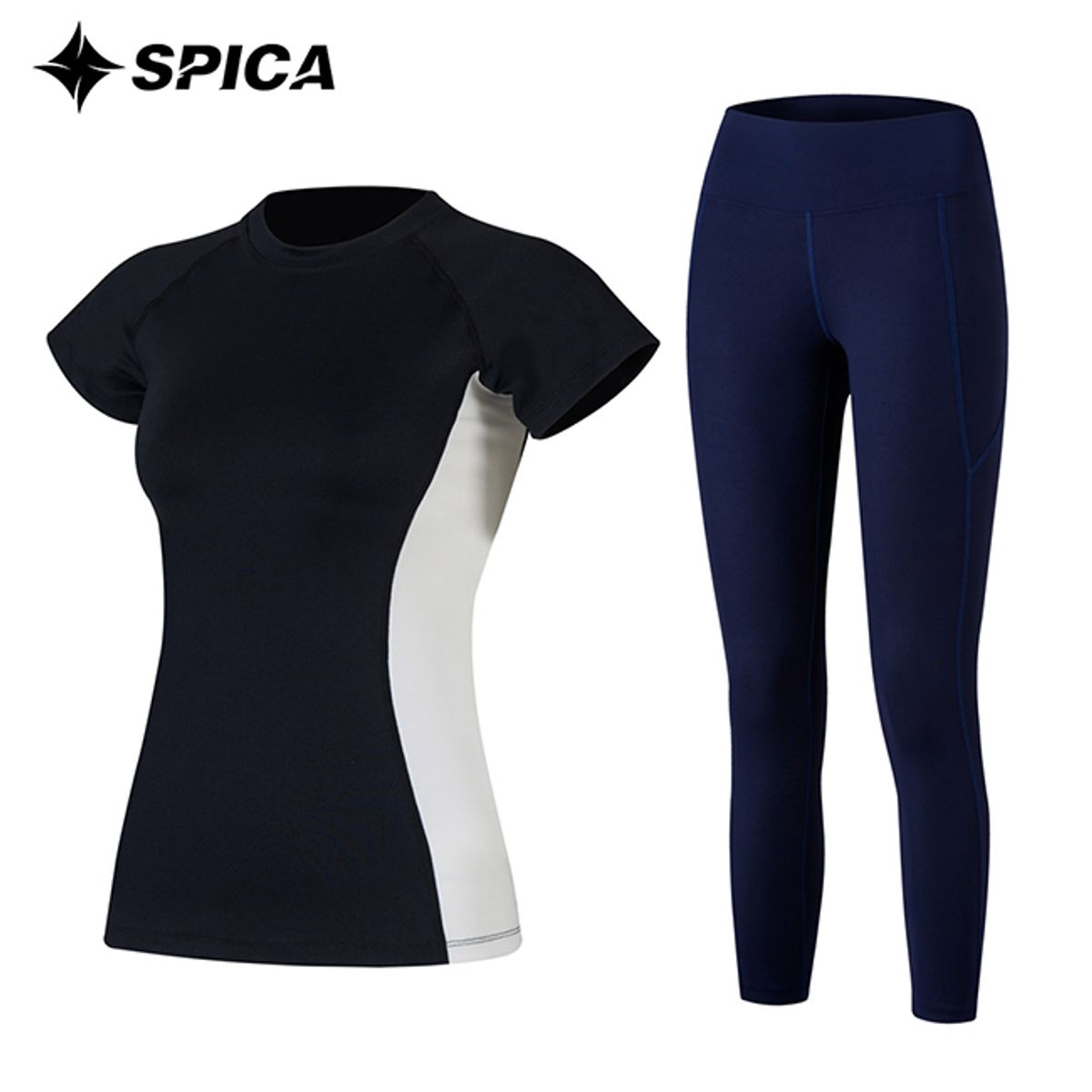 스피카(SPICA) 요가복세트 티셔츠 요가레깅스 SPA527504