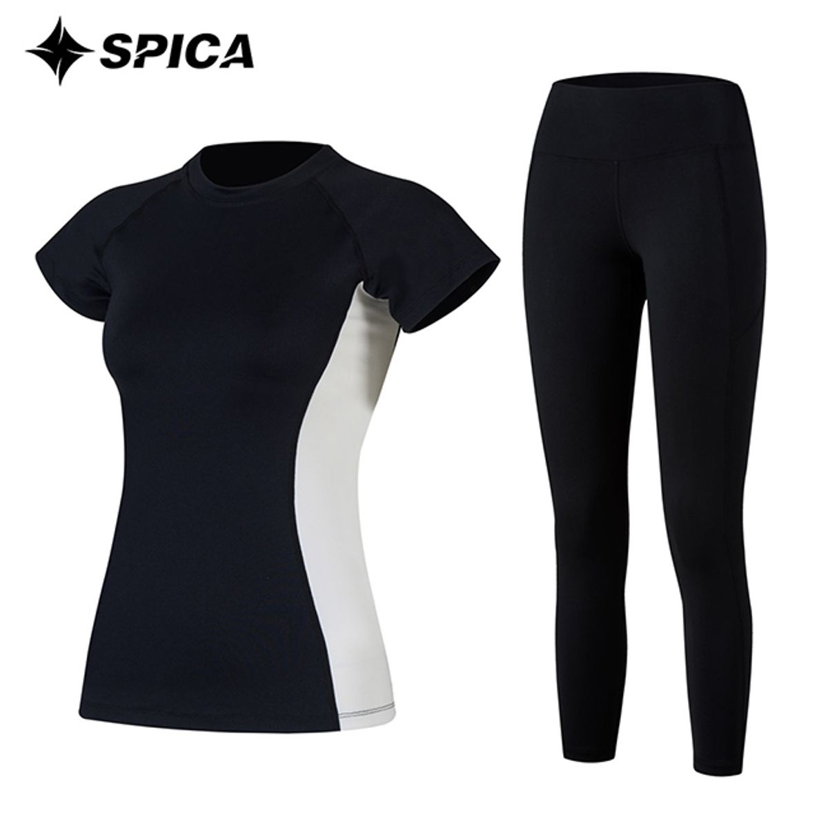 스피카(SPICA) 요가복세트 티셔츠 요가레깅스 SPA527503