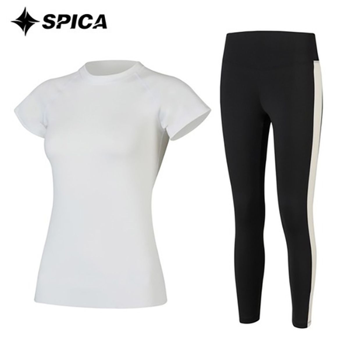스피카(SPICA) 요가복세트 티셔츠 요가레깅스 SPA528840