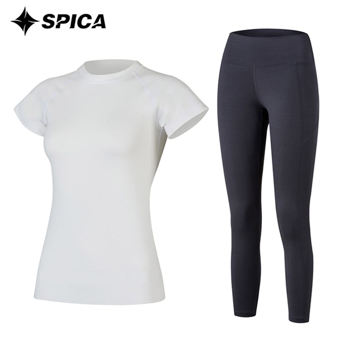 스피카(SPICA) 요가복세트 티셔츠 요가레깅스 SPA528509