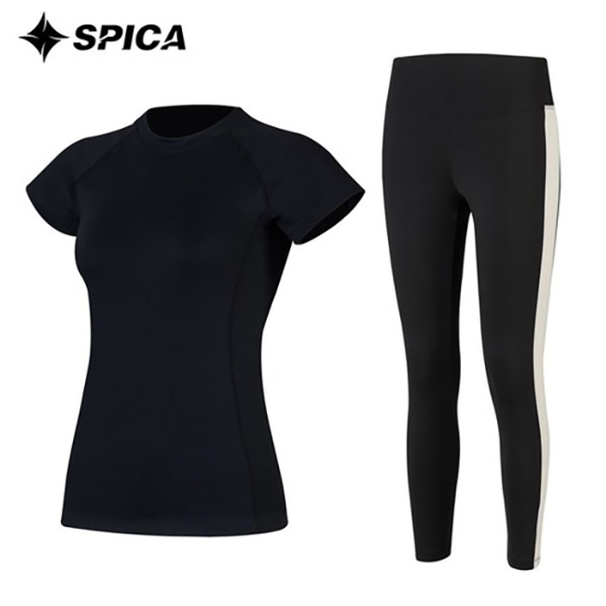 스피카(SPICA) 요가복세트 티셔츠 요가레깅스 SPA529840
