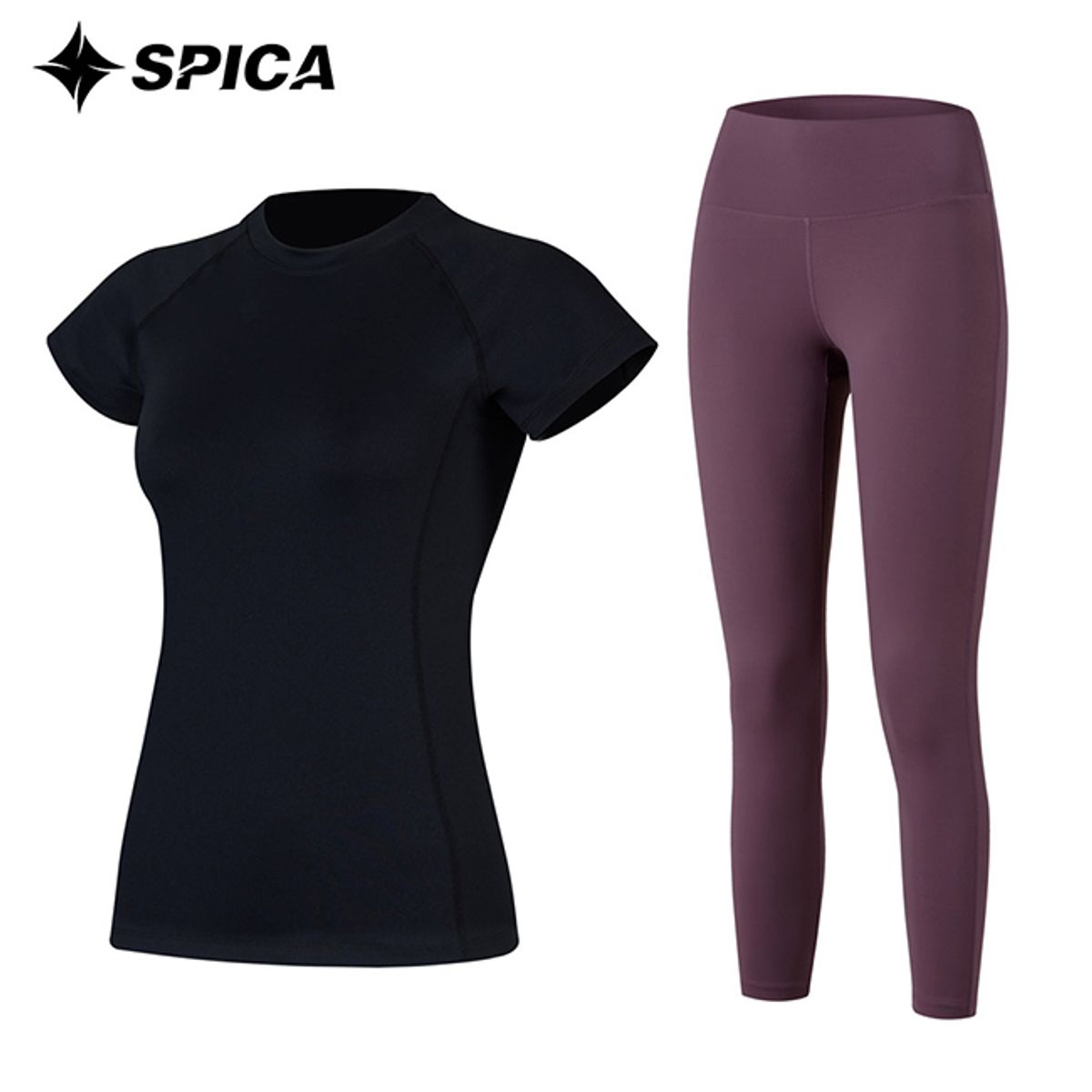 스피카(SPICA) 요가복세트 티셔츠 요가레깅스 SPA529820