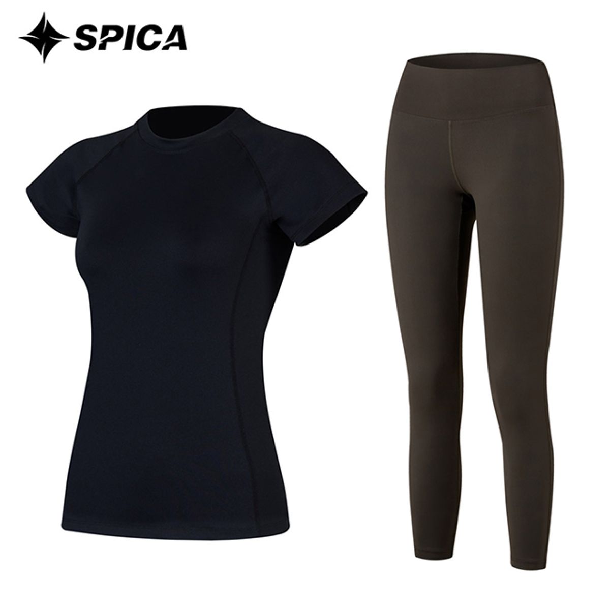 스피카(SPICA) 요가복세트 티셔츠 요가레깅스 SPA529810