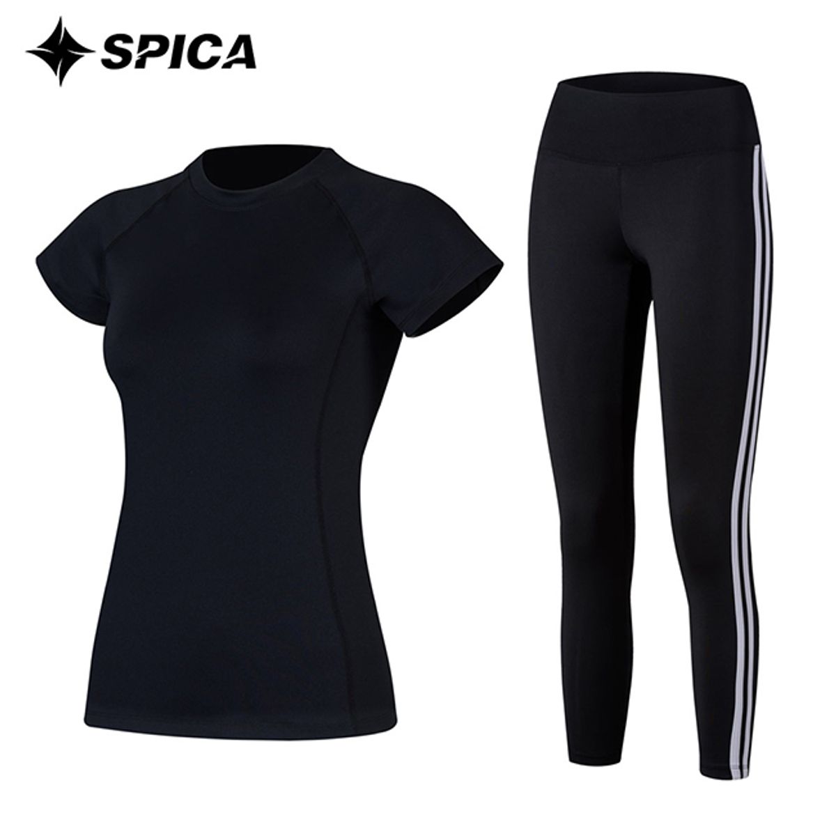 스피카(SPICA) 요가복세트 티셔츠 요가레깅스 SPA529506