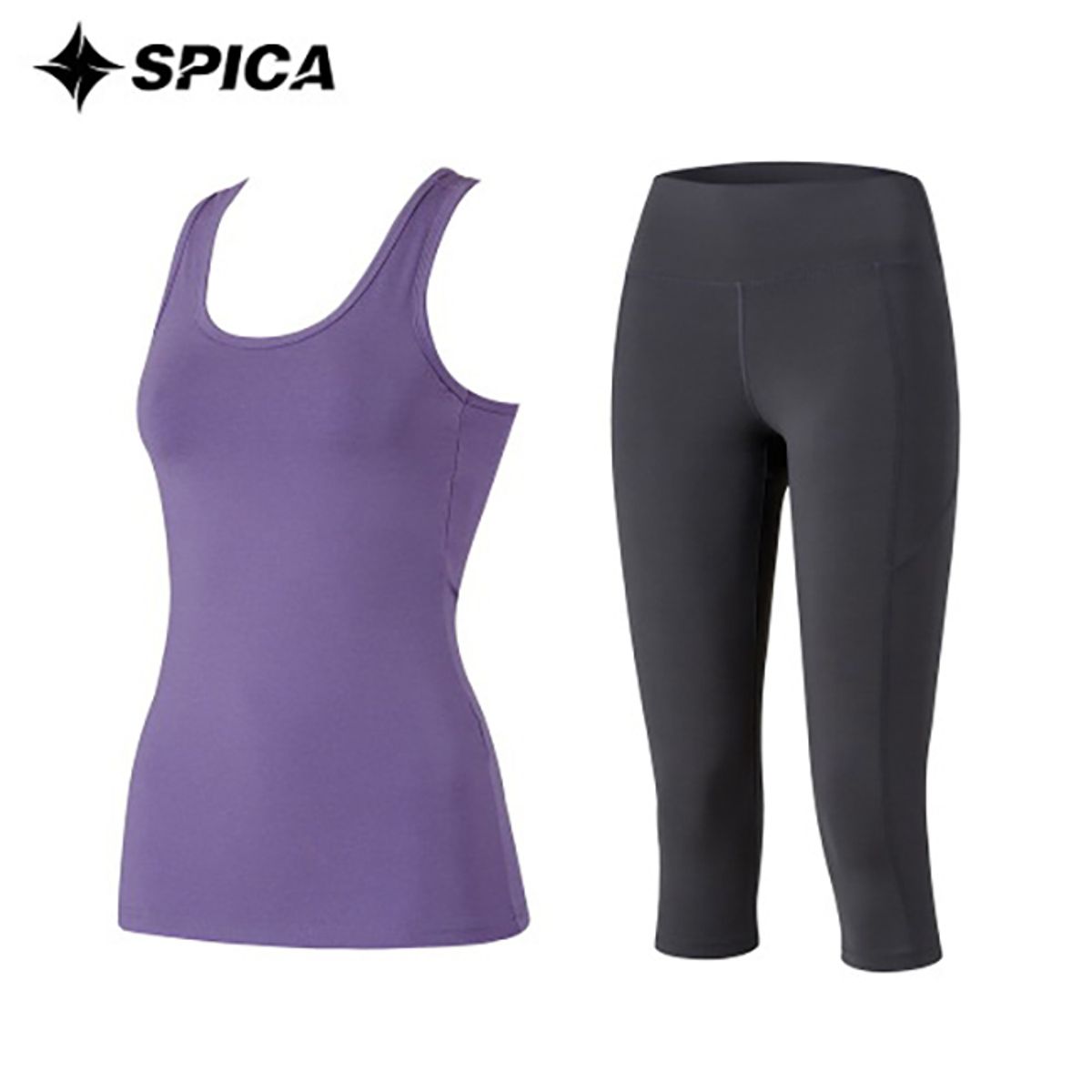 스피카(SPICA) 요가복세트 나시 칠부레깅스 SPA615709