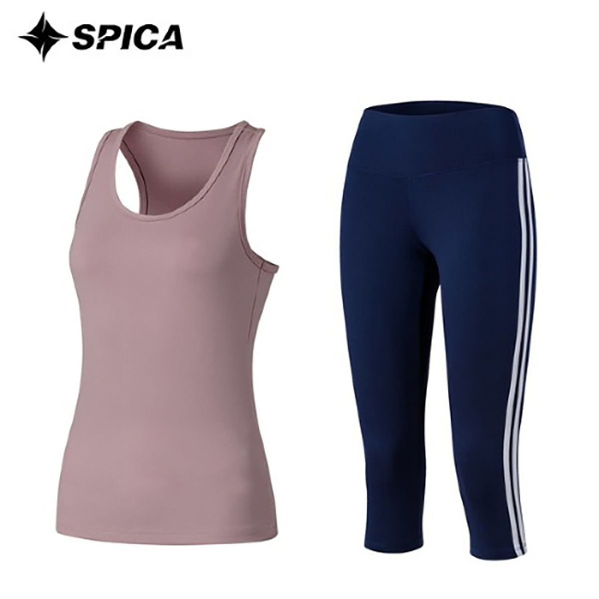 스피카(SPICA) 요가복세트 나시 칠부레깅스 SPA616705