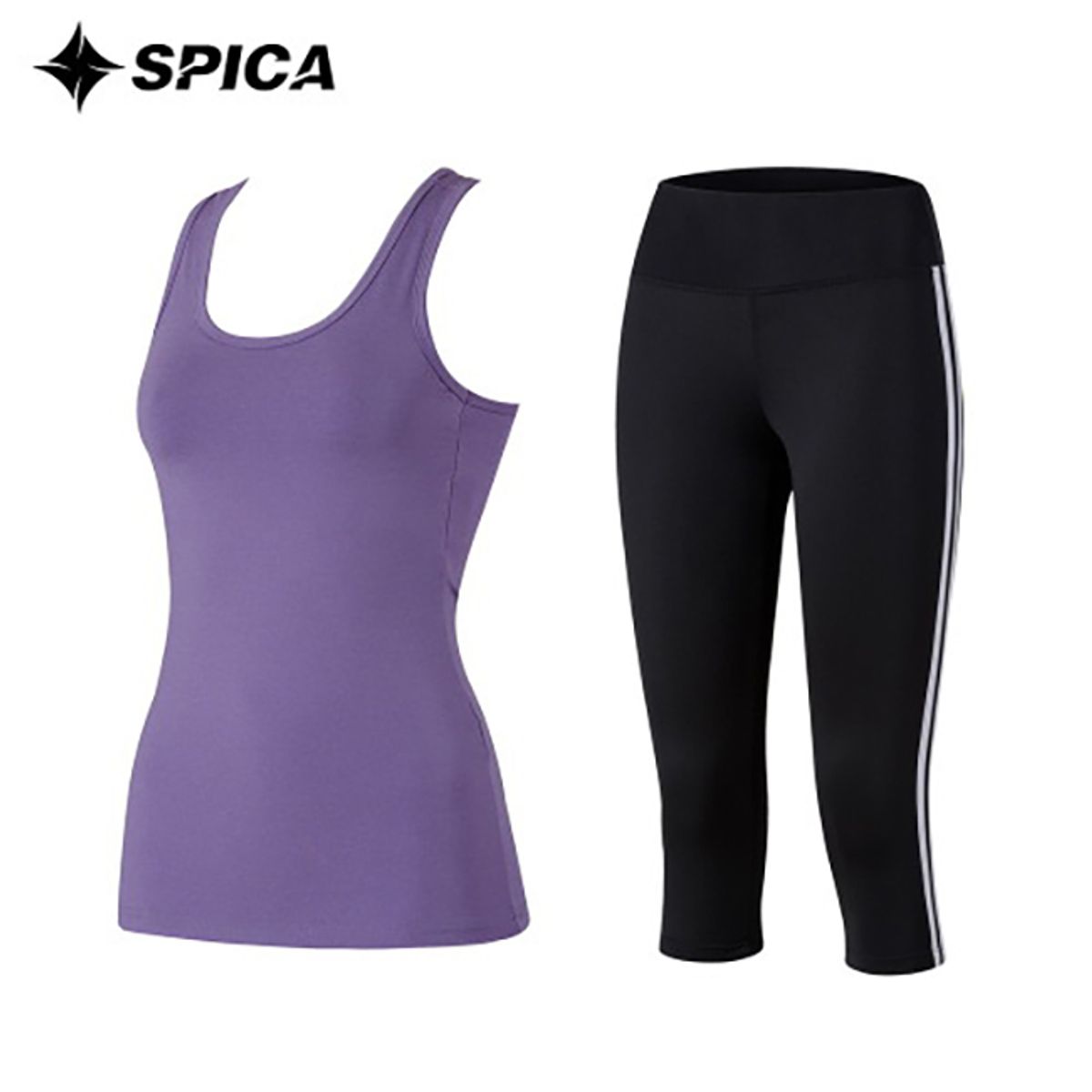 스피카(SPICA) 요가복세트 나시 칠부레깅스 SPA615706