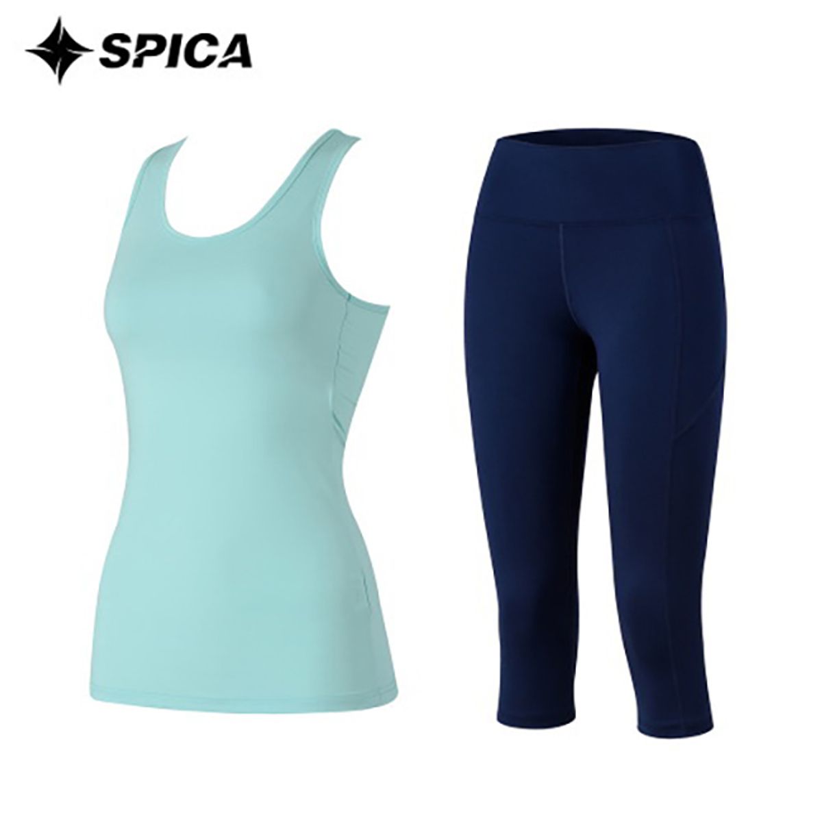스피카(SPICA) 요가복세트 나시 칠부레깅스 SPA614704