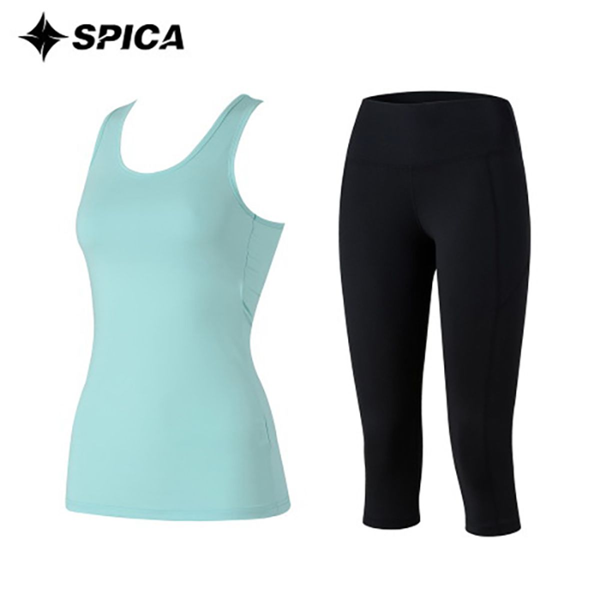 스피카(SPICA) 요가복세트 나시 칠부레깅스 SPA614703