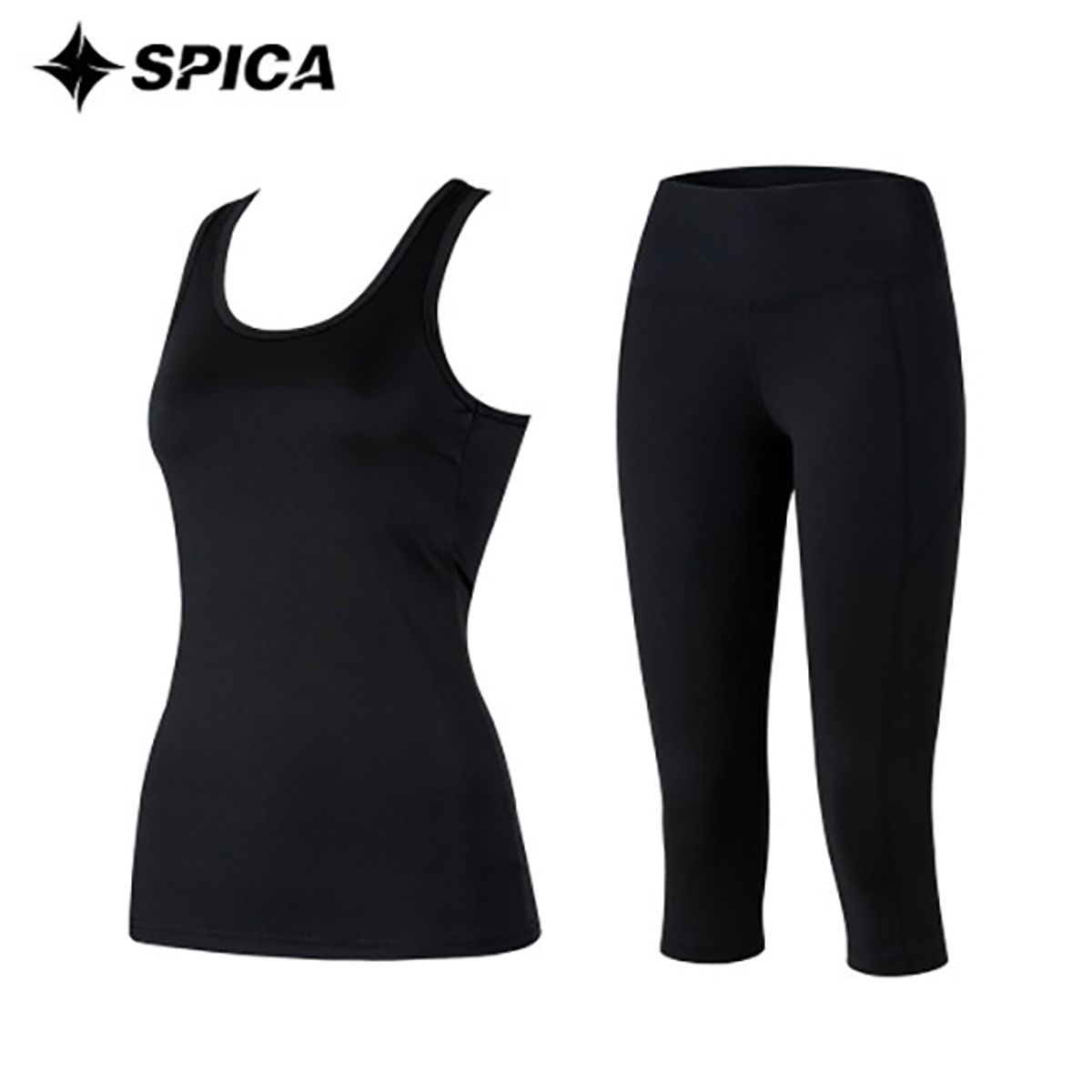 스피카(SPICA) 요가복세트 나시 칠부레깅스 SPA612703