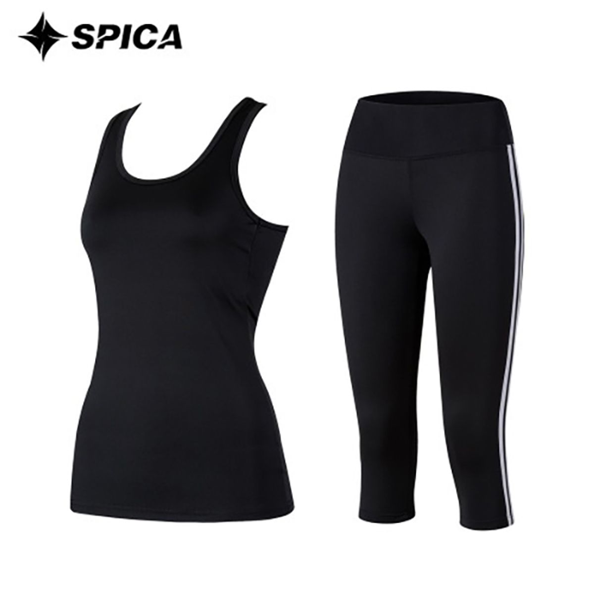 스피카(SPICA) 요가복세트 나시 칠부레깅스 SPA612706