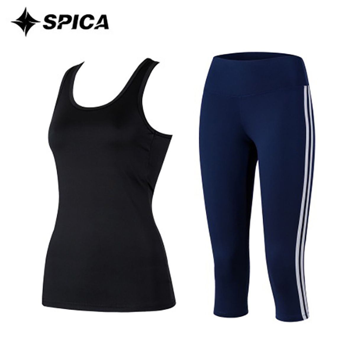 스피카(SPICA) 요가복세트 나시 칠부레깅스 SPA612705