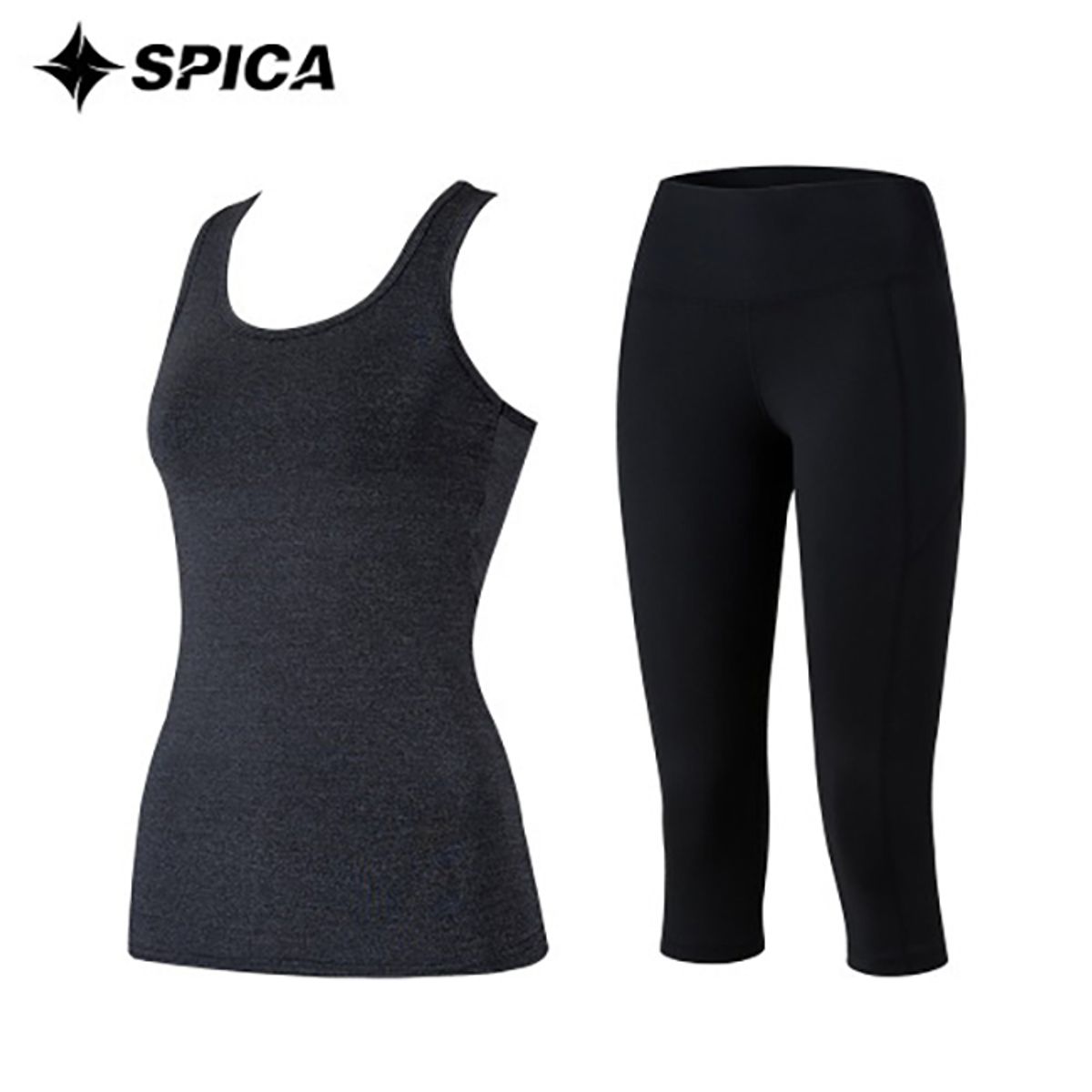 스피카(SPICA) 요가복세트 나시 칠부레깅스 SPA611703