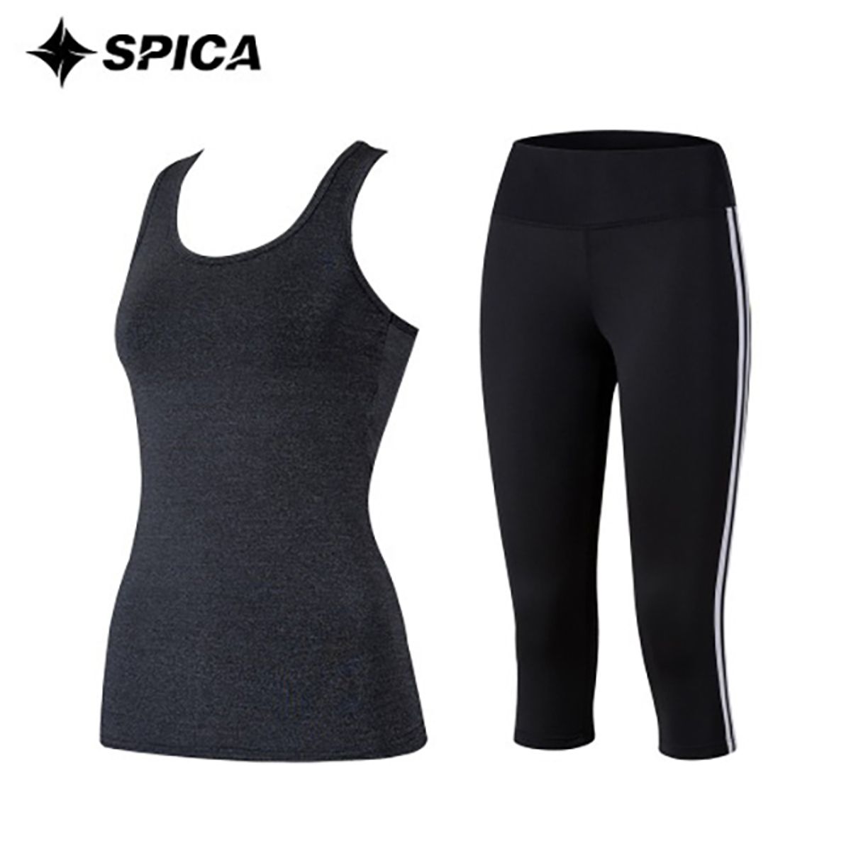 스피카(SPICA) 요가복세트 나시 칠부레깅스 SPA611706