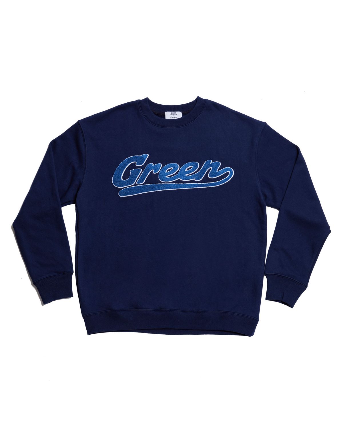 더 그린컵(THE GREENCUP) 더 그린컵 x 클로브 맨투맨 네이비/블루