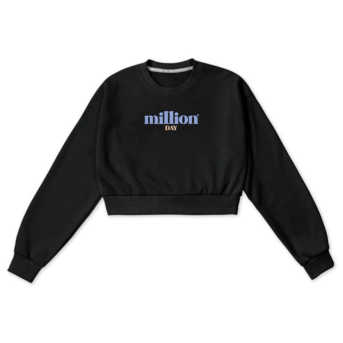 밀리언데이(MILLION DAY) MILLION SMALL CROP SWEATSHIRT