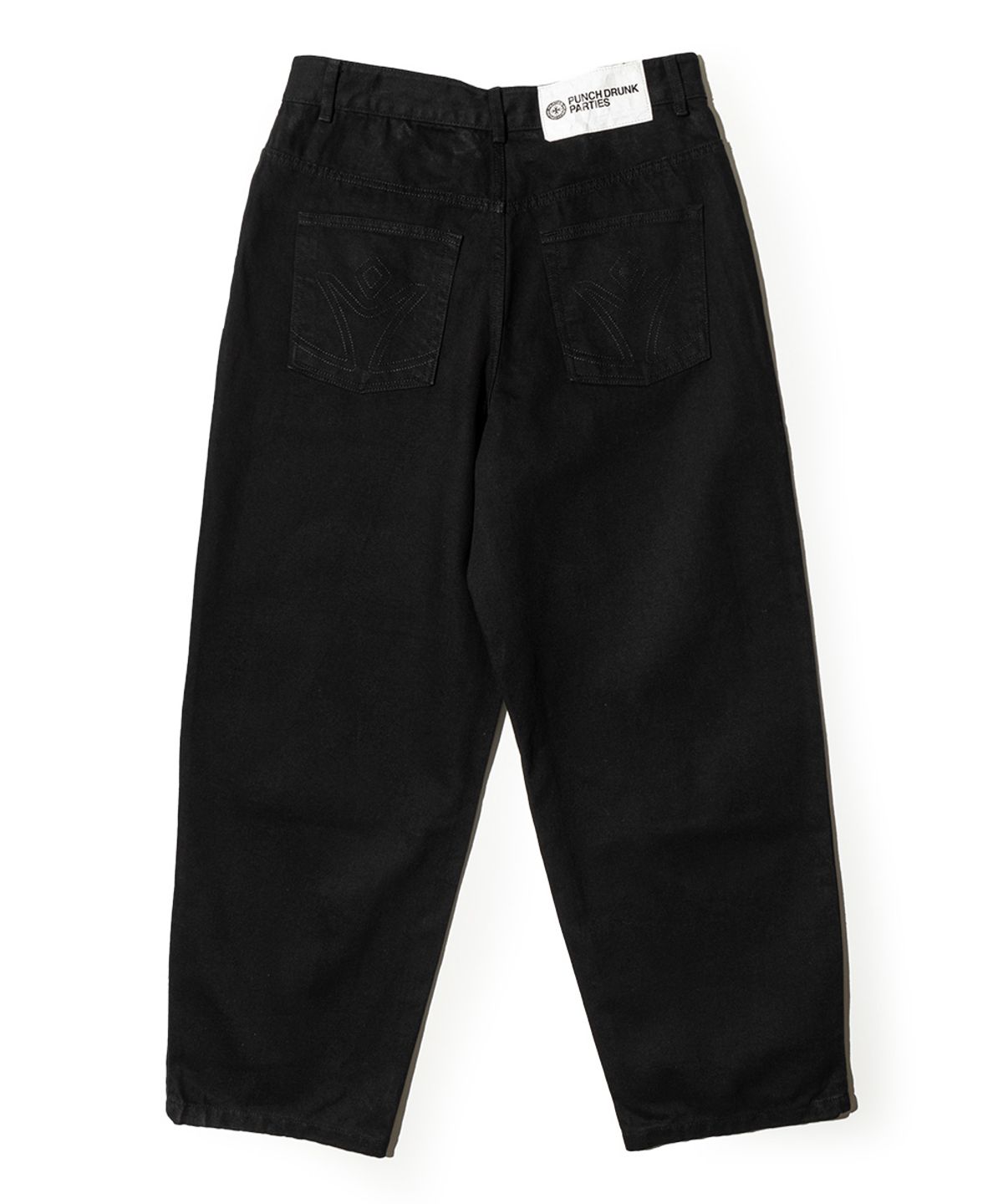 펀치드렁크파티즈(PUNCH DRUNK PARTIES) Misfits Jeans (PITCH BLACK)