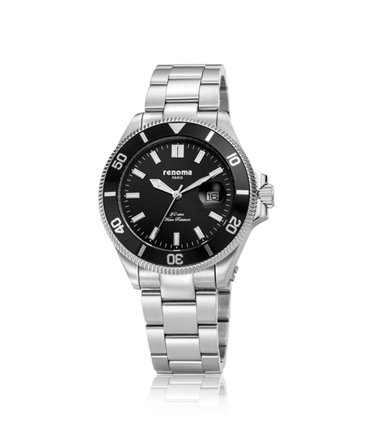 레노마 시계(RENOMA WATCH) RE-2201 200M 다이버 워치 BK