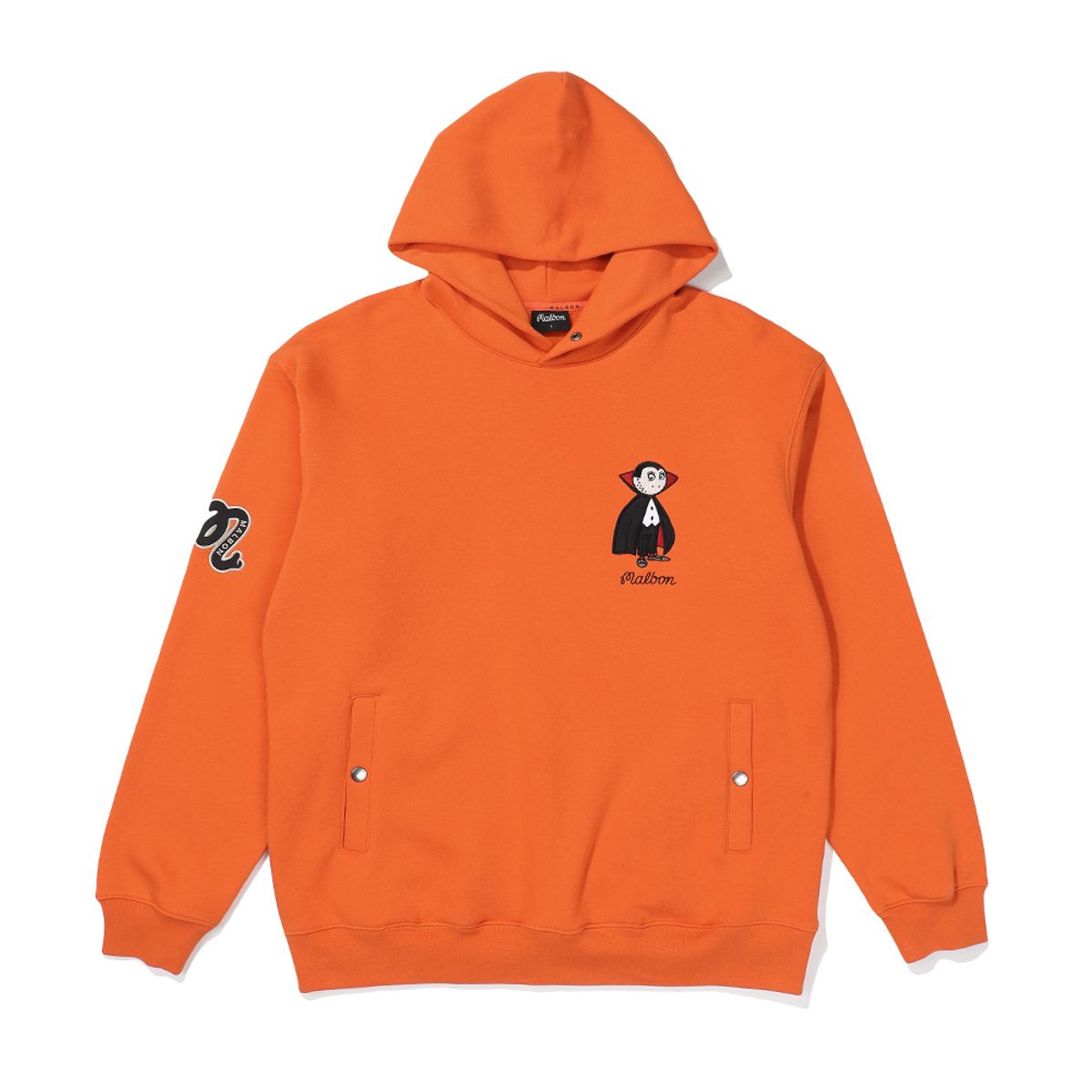 말본 골프(MALBON GOLF) [Halloween Pack] 할로윈 후디 ORANGE (MAN)