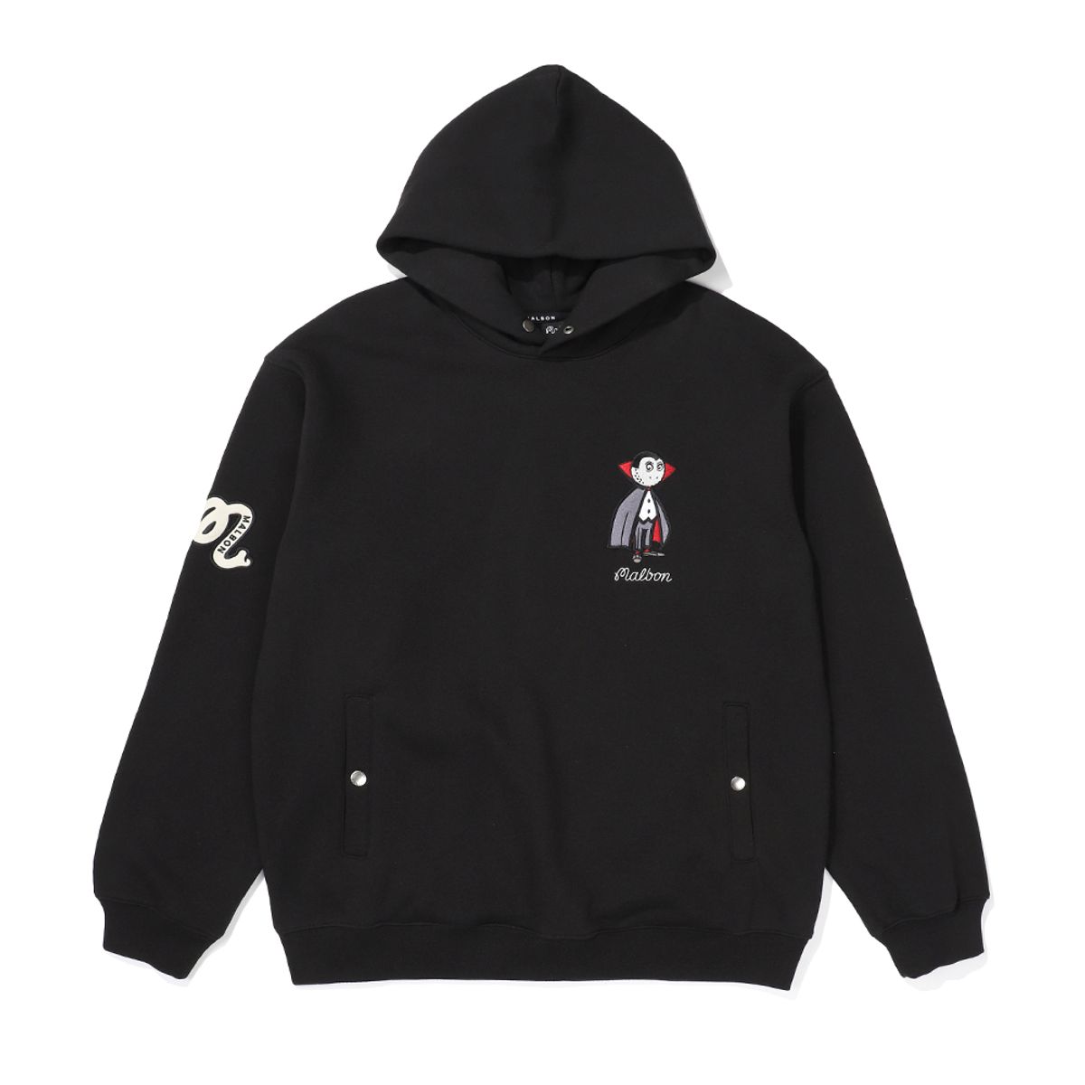 말본 골프(MALBON GOLF) [Halloween Pack] 할로윈 후디 BLACK (MAN)