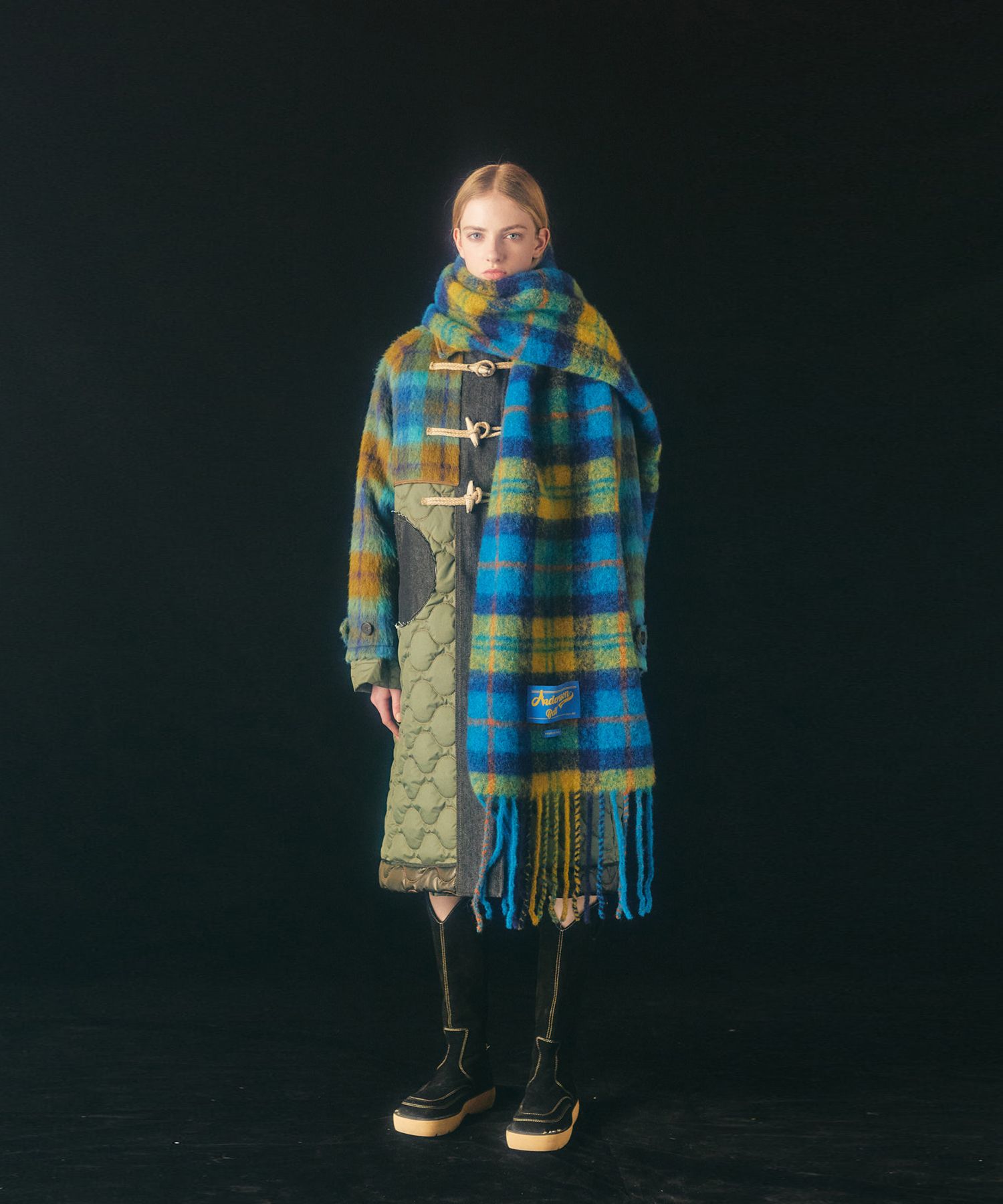 ANDERSSON BELL オレンジ Essential Stola マフラー