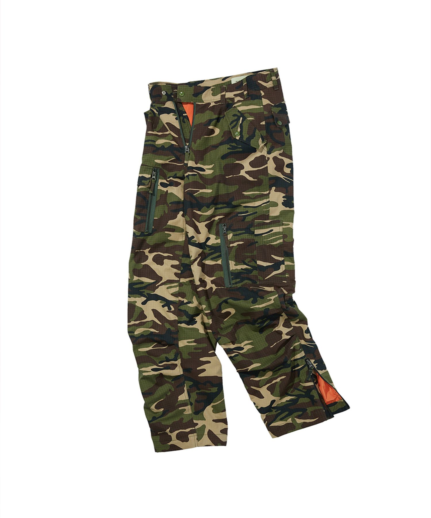 MUSINSA | ANDERSSON BELL FOR WOMEN Camo Cotton Flight Pants