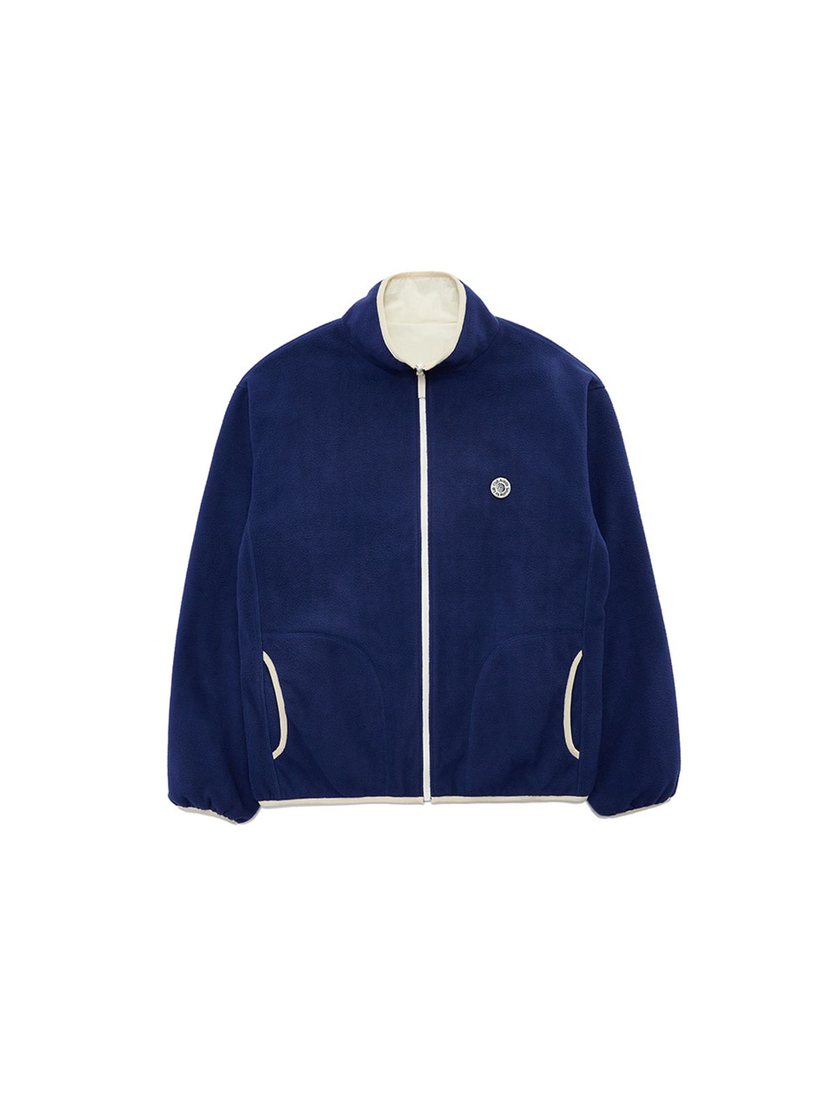 클럽액티비티(CLUBACTIVITY) Reversible Fleece Jacket Navy