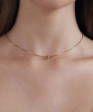 베이직 볼 포인트 네크리스 - 2 컬러